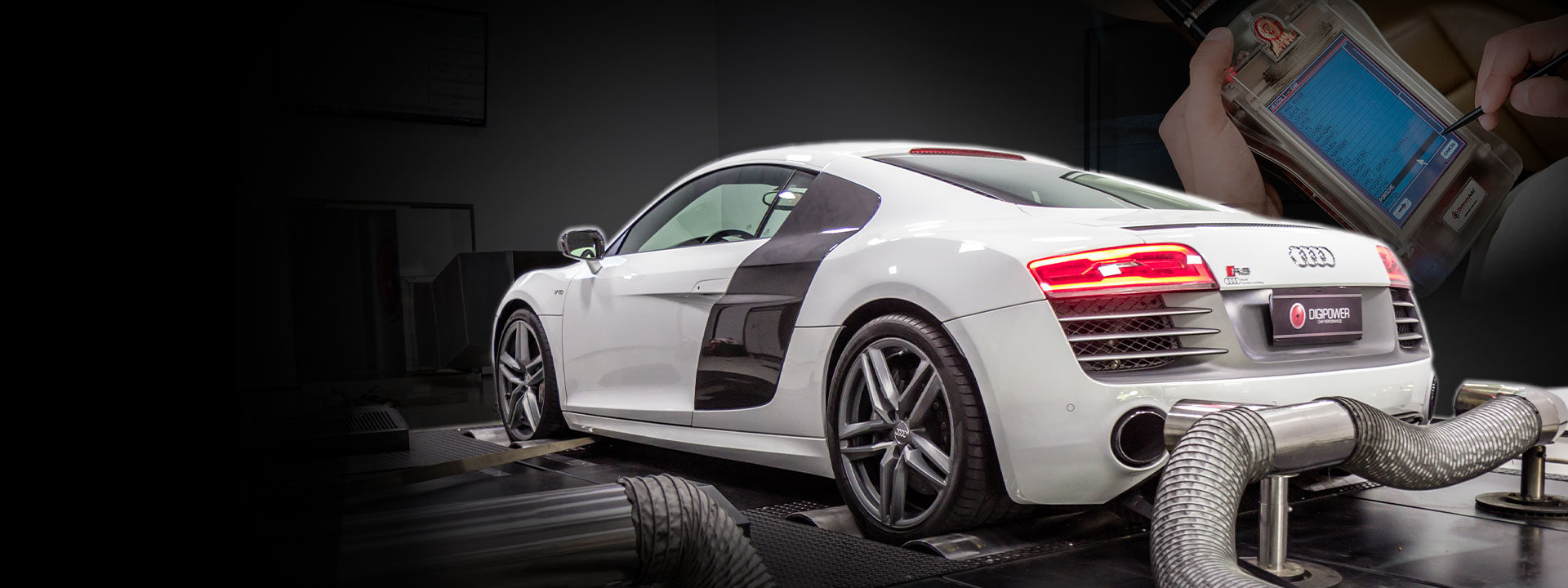 Digipower em dinamômetro 4x4